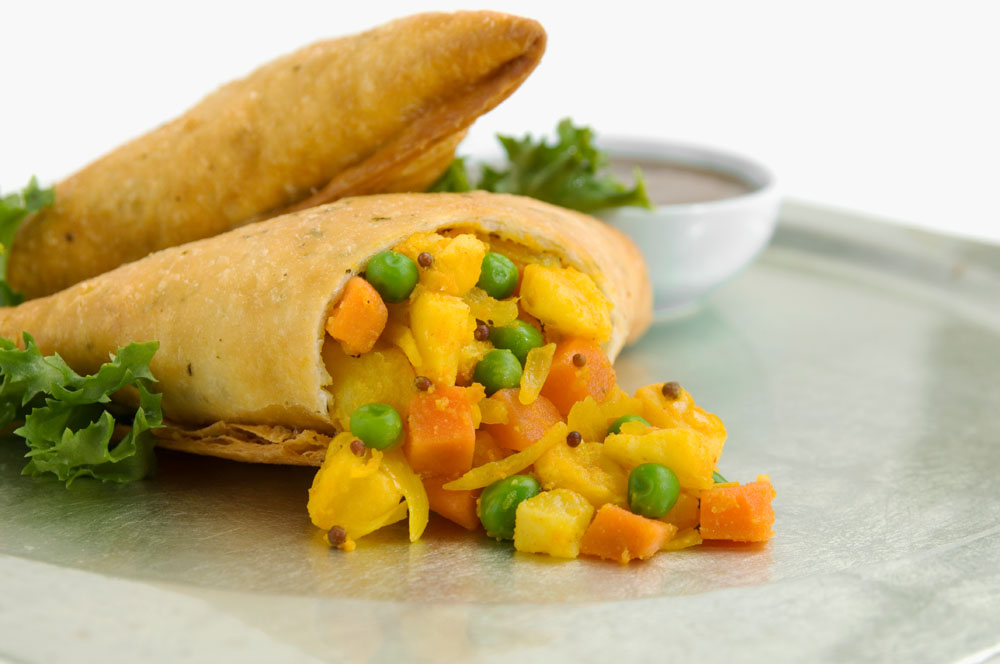 Vegetable Samosa - (Grade A) - UK Frozen Food